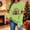 Green#1, variant on Christmas Sweatshirts for Womens Long Sleeve Crew Neck Christmas Print Sweatshirt Holiday Long Sleeve Pullover Tops