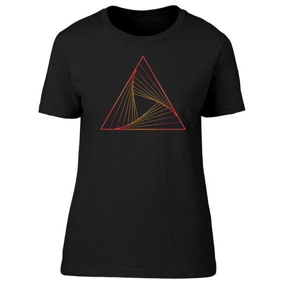 Triangle Gold and Red Colors Tee Men's -Image by Shutterstock