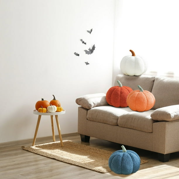 Cojín de calabaza de Halloween, juguete suave, regalo para decoración del hogar y fiestas.