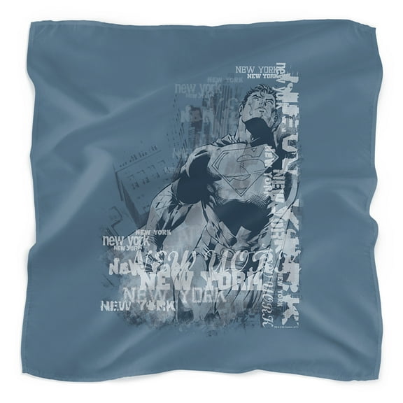 Superman Super City Bandana (21 in x 21 in)