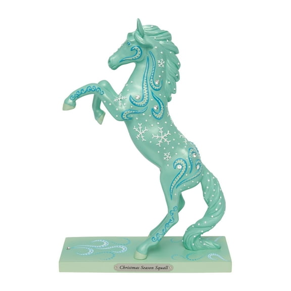 Trail of Painted Ponies Christmas Season Squall Figurine 10.5in H