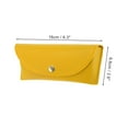 thumbnail image 4 of Unique Bargains 1 Pc Eyeglass Case Lightweight Eyeglasses Storage Yellow, 4 of 5