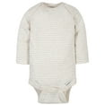 Gerber Baby Boys' Long Sleeve Onesies Bodysuits, 6Pack