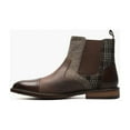 thumbnail image 4 of Stacy Adams Finney Cap Toe Chelsea Boot Smooth Leather Multi Brown 25620-249, 4 of 7
