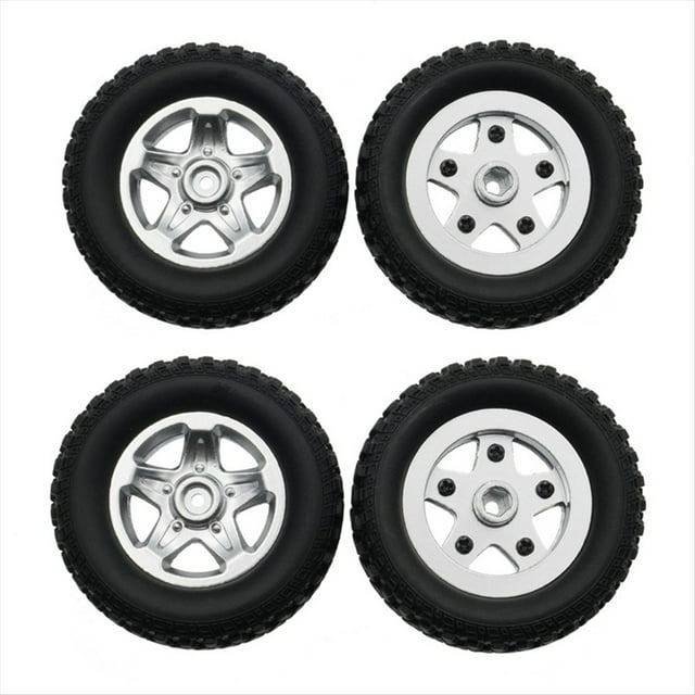 4 Piezas de Neumáticos de Orugas, Rueda de Oruga Mejorada para MN82 82S LC79, Accesorios de Actualización de Automóviles de Control Remoto Modificados