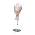 thumbnail image 2 of Mannequin Head Model Hat Display Pantalón para Barbershop Business Shopping Mall Rosa, 2 of 8