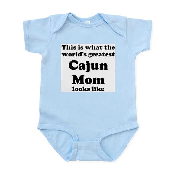 CafePress - Cajun Mom Infant Bodysuit - Baby Light Bodysuit, Size Newborn - 24 Months