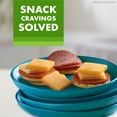 thumbnail image 4 of HORMEL GATHERINGS, Hard Salami and Pepperoni with Cheese and Crackers, Refrigerated, 28 oz Plastic Tray, 4 of 6