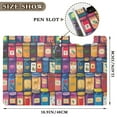 thumbnail image 3 of FORMRS A4 Clipboard Folder with Pen Holder Horizontal Foldable School Office Binder, Blue Jam, 3 of 9
