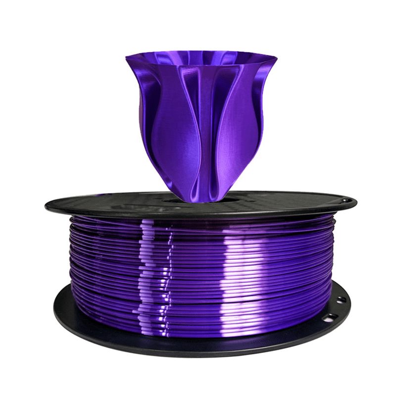 3D Printer PLA Filament Purple Silk 1.75mm 1Kg 3D Pen Printing Materials Consumables