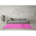 thumbnail image 3 of Ahgly Company Indoor Rectangle Abstract Pink Modern Area Rugs, 2' x 5', 3 of 4