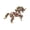 Gold, variant on Beautiful Horse Pins Metal Brooches Fun Jewelry Unique Badges Alloy Texture Suitable for Daily Party and Everyday Use