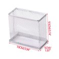 thumbnail image 2 of KQJQS Metal Mesh Pen Holder Organizer, Desktop Pen Storage Box, Compact 10x9.5x5cm Iron Pencil Cup, Open Design for Office Supplies, Makeup Brushes, 2 of 7