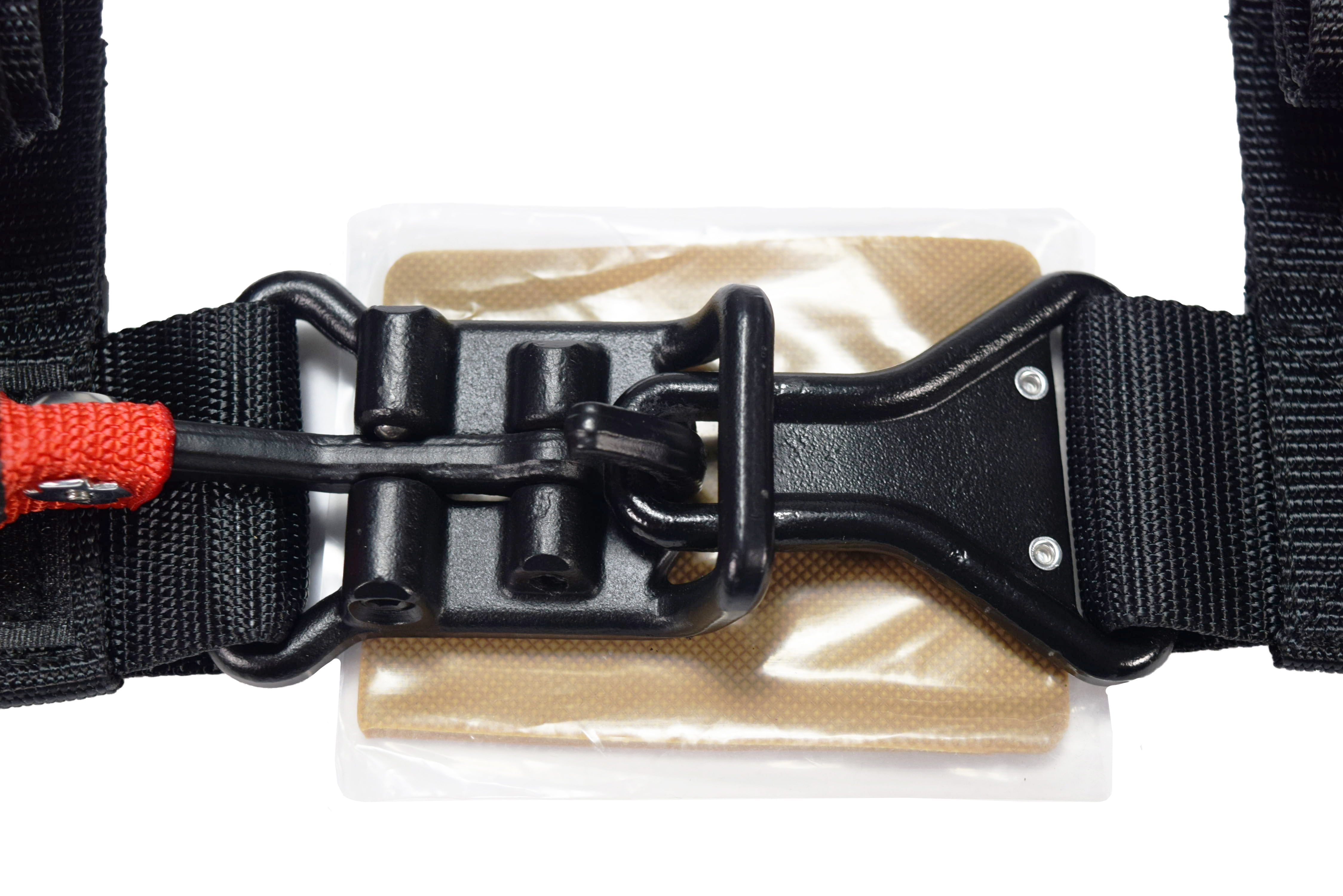 ProGuard Offroad Harness Black with 2" Nylon Straps and 5 Points of Contact - Universal Safety Belt for Polaris, Can-Am, Kawasaki, Yamaha UTVs, ATVs, Side-by-Sides (Single Harness)