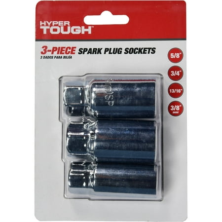 Hyper Tough 3-Piece Spark Plug Sockets