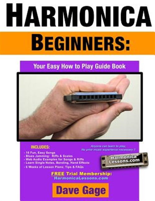Pre-Owned Harmonica Beginners : Your Easy How to Play Guide Book