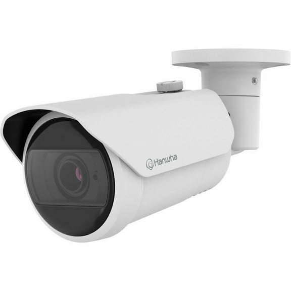 Hanwha QNO-C8083R 5 Megapixel Network Camera, Color, Bullet, White