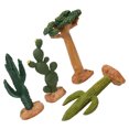thumbnail image 1 of Reptile Baobab Ornament, Terrarium Cactus Decor Weighted Bases Resin Lifelike Simulation Soft  for Fish, 1 of 8