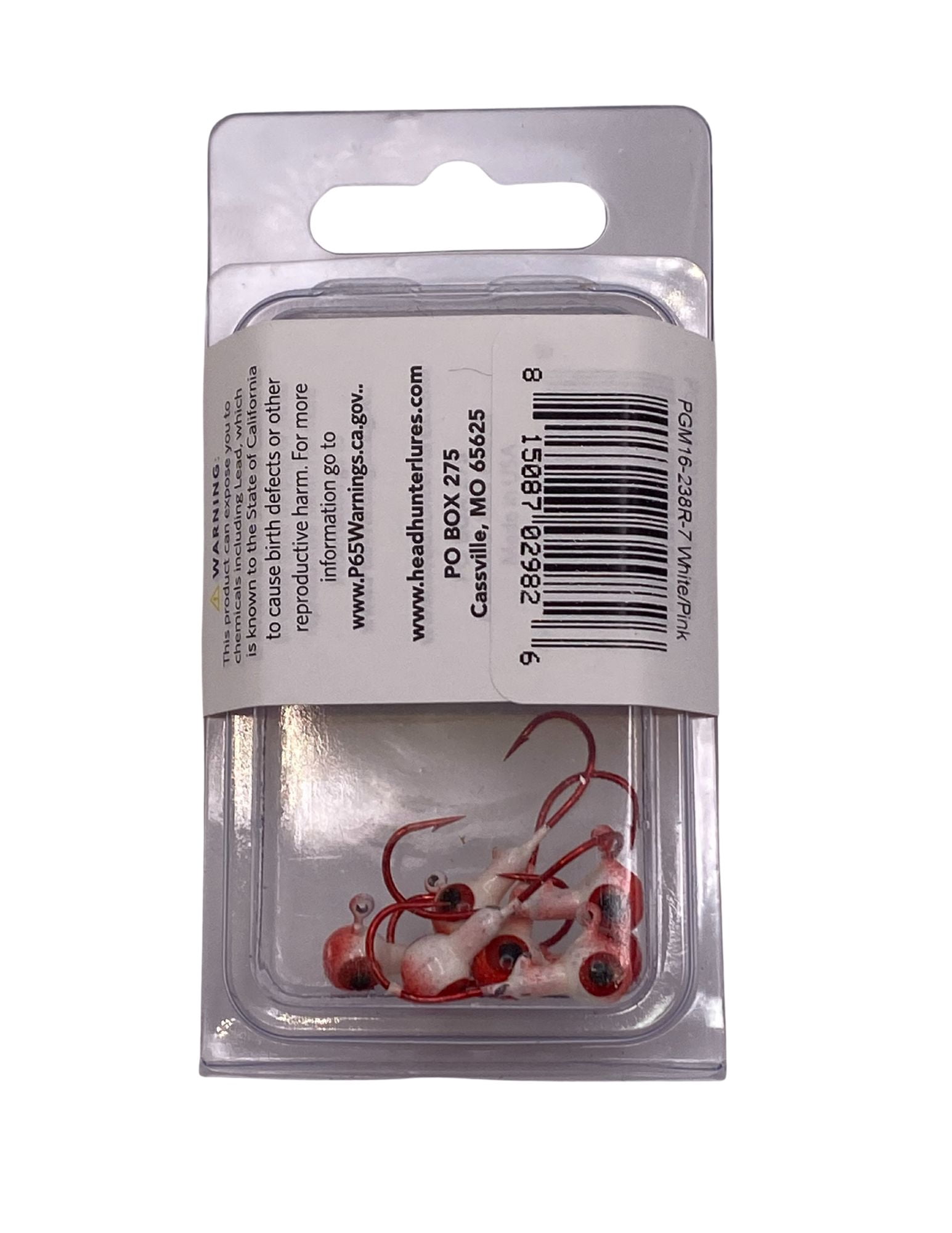 Headhunter Lures, Jig Head With Colored Hook