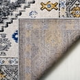 thumbnail image 6 of SAFAVIEH Odyssey Edin Damask Area Rug, Dark Grey/Blue Gold, 5'3" x 7'6", 6 of 8