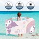 thumbnail image 3 of Kuromi-toallas de microfibra de secado rápido para niños y niñas, baño de Playa Grande, Sanrio, suave, agradable para la piel, ducha bonita, 3 of 7