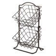 thumbnail image 1 of Rejilla para secar platos Estante de secado para vajilla, estante grande de almacenamiento de de de 2 niveles, soporte para escurridor de vajilla, bandeja, 1 of 6
