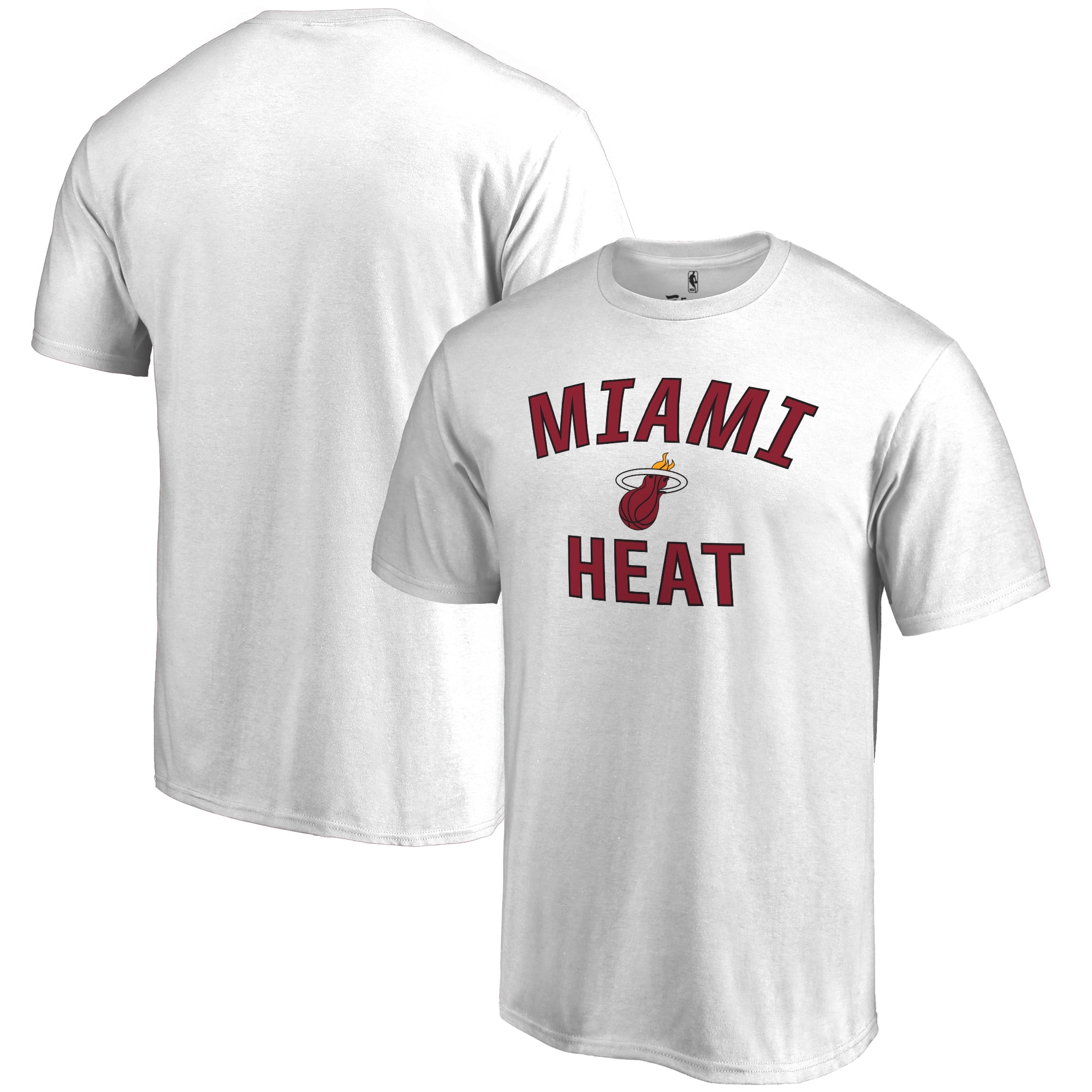 Miami Heat Victory Arch T-Shirt - White 