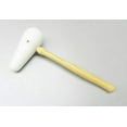 thumbnail image 3 of Domed Nylon Hammer Large 5" Head Plastic Mallet Forming Dapping Metalsmith 8 oz., 3 of 4