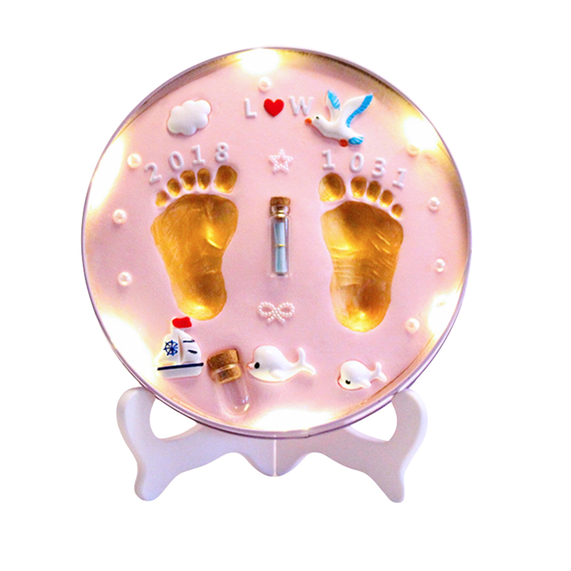 Multitrust Baby Footprint and Handprint Kits Imprint Impression