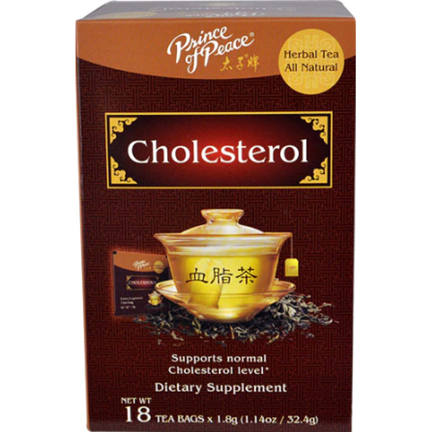Prince of Peace All Natural Herbal Tea Cholesterol 18 Tea Bags