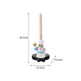 thumbnail image 1 of Creative Toilet Paper Towel Roll Holder Paper Pot Tissue Vertical Stand Chef Ornaments Standing Crafts Display for Kitchen Storage Accessories, 1 of 4