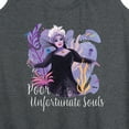 thumbnail image 3 of Disney - Poor Unfortunate Soul - Ladies Racerback Tank, 3 of 5