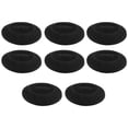 thumbnail image 1 of 4 pares de almohadillas de repuesto de 55 mm para auriculares, color negro, 1 of 8