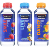 hellowater Fiber Infused Water + Prebiotics Variety Pack, High Fiber - 16 Fl. oz. Bottles, Pack of 12, 4 Each Flavor