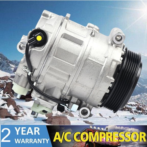 A/C Compressor For Mercedes Benz S430 S500 E320 E350 C230 C240 CL500 AC W/Clutch