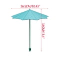thumbnail image 2 of Plant Umbrellas for Outdoor Plants Outside Spring Flower Plant Shade 10.5 Inch UV-Resistent Patio Porch Garden Sun Umbrella Cover for Pots Outdoor Plants Garden Beds Houseplants, 2 of 5