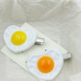 thumbnail image 3 of Adorable Heart Eggs Hair Clip Lovely Comfortable Hair Ornament Perfect Photo Props, 3 of 8