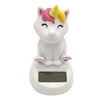 Solar Powered Cute Cat Unicorn Nodding Head Figure Doll Gift Home
