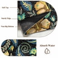 thumbnail image 6 of 2x3 Ft Entryway Area Rug, Yellow Boho Floral Kitchen Rug Runner Washable Floor Mat, Vintage Southwestern Ethnic Tribe Botanical Non Slip Indoor Door Mat Throw Carpet for Bathroom Living Room Bedroom, 6 of 8
