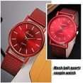 thumbnail image 4 of Luxury Colourful Summer GENEVA Women Mens Watch Mesh Watches Band Wrist U1W2, 4 of 9