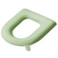 thumbnail image 1 of Washable O-shape EVA Pad Cushion Toilet Seat Closestool Mat Toilet Cover Soft Toilet Seat GREEN, 1 of 8