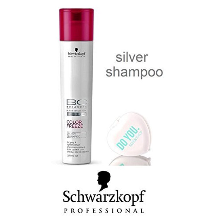 BC Bonacure Color SILVER Shampoo for grey and lightened hair - 8.5 oz / 250ml Walmart.com