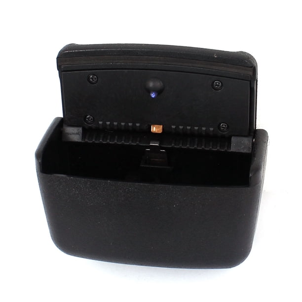 Unique Bargains Black Portable Plastic Rectangle Designed Smokeless Car