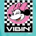 thumbnail image 3 of Disney - Minnie Mouse - Checkered Board Vibin' - Toddler & Youth Girls Short Sleeve Graphic T-Shirt, 3 of 5