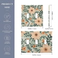 thumbnail image 3 of Dailycode Light Switch Plate Covers 3 Gang Wall Plate Plastics Outlet Covers for Kitchen Home Office Decor Retro Cute Peach Flower, 3 of 8