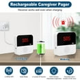 thumbnail image 3 of Daytech WiFi Smart Caregiver Pager Alarm System 2 Transmitters 1 Receiver White, 3 of 9