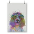 thumbnail image 1 of Colorful Spaniel Poster - Fab Funky Designs,, 1 of 3