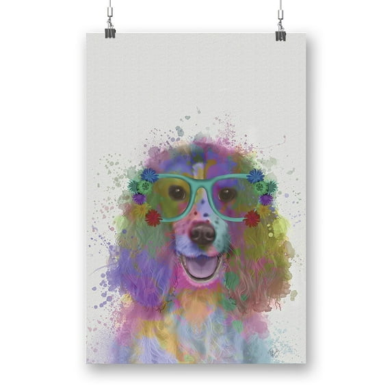 Colorful Spaniel Poster - Fab Funky Designs,