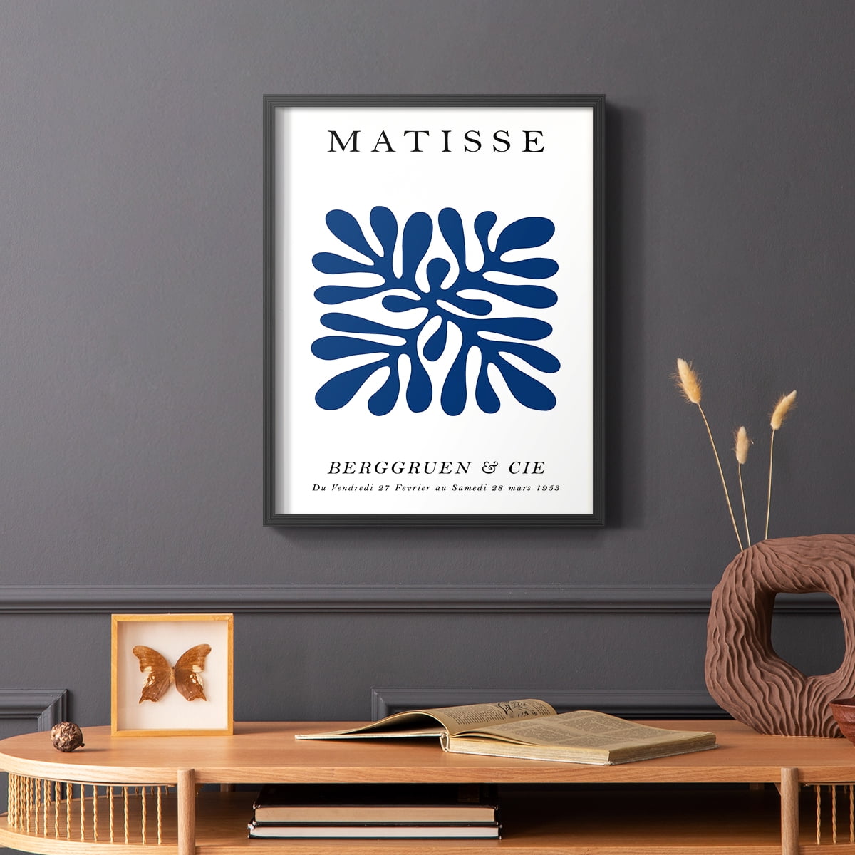 Matisse CCCI in Black Solid Wood 11 x 14 Framed Print