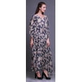 thumbnail image 3 of Bimba Floral Long Caftan Maxi Dress Beach Swimwear Cover up Womens Kaftan-XL-3X, 3 of 5